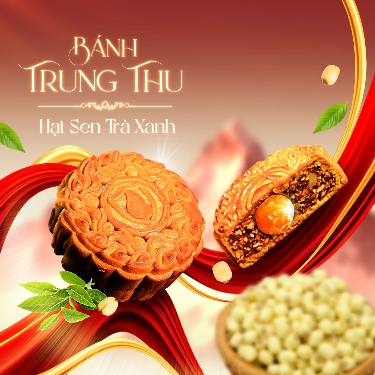 Hạt Sen Trà Xanh
