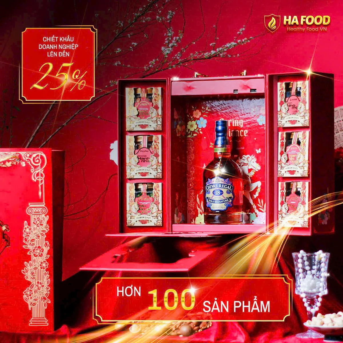 Set Quà Tết Sắc Xuân Phi Mã 2 — Mã MF1790